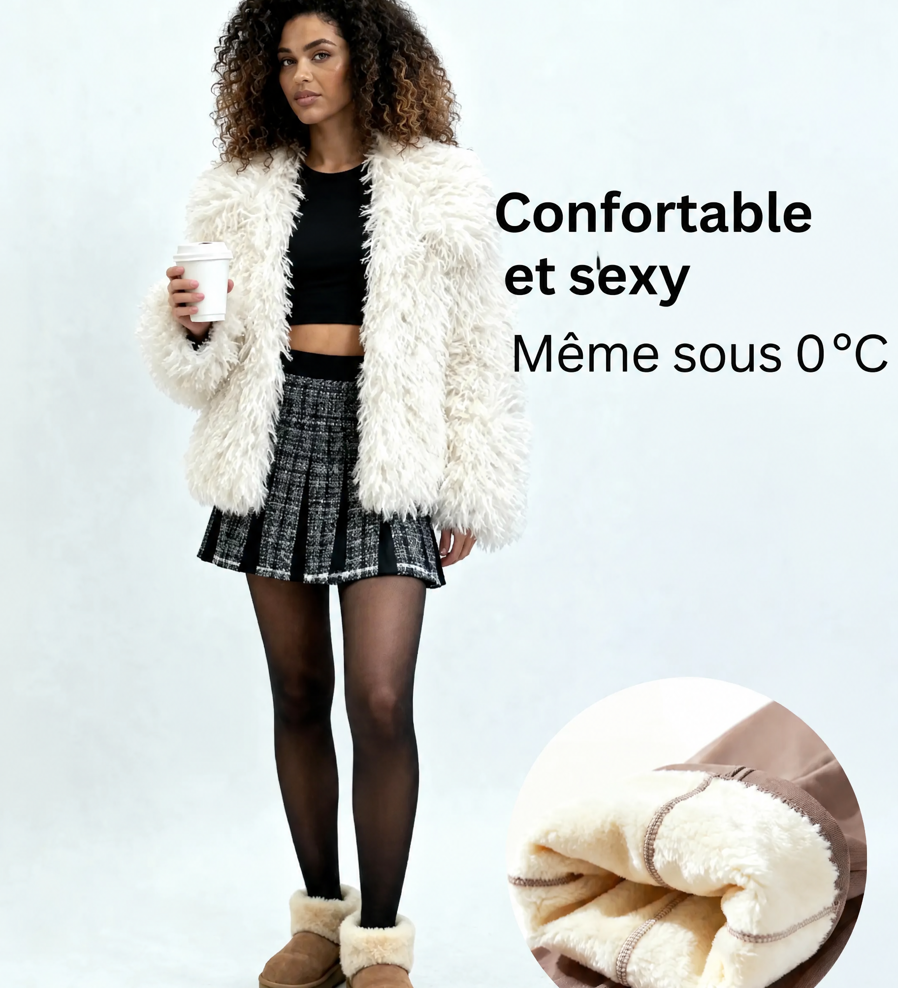 Legging thermique sculptant et lissant