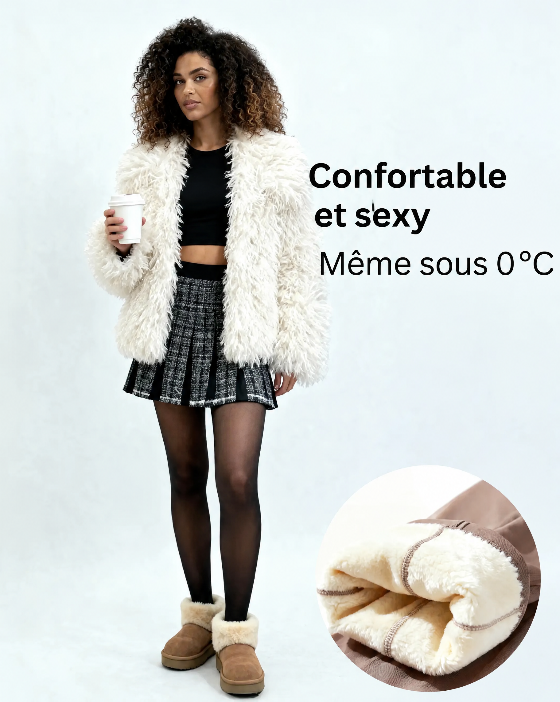 Legging thermique sculptant et lissant