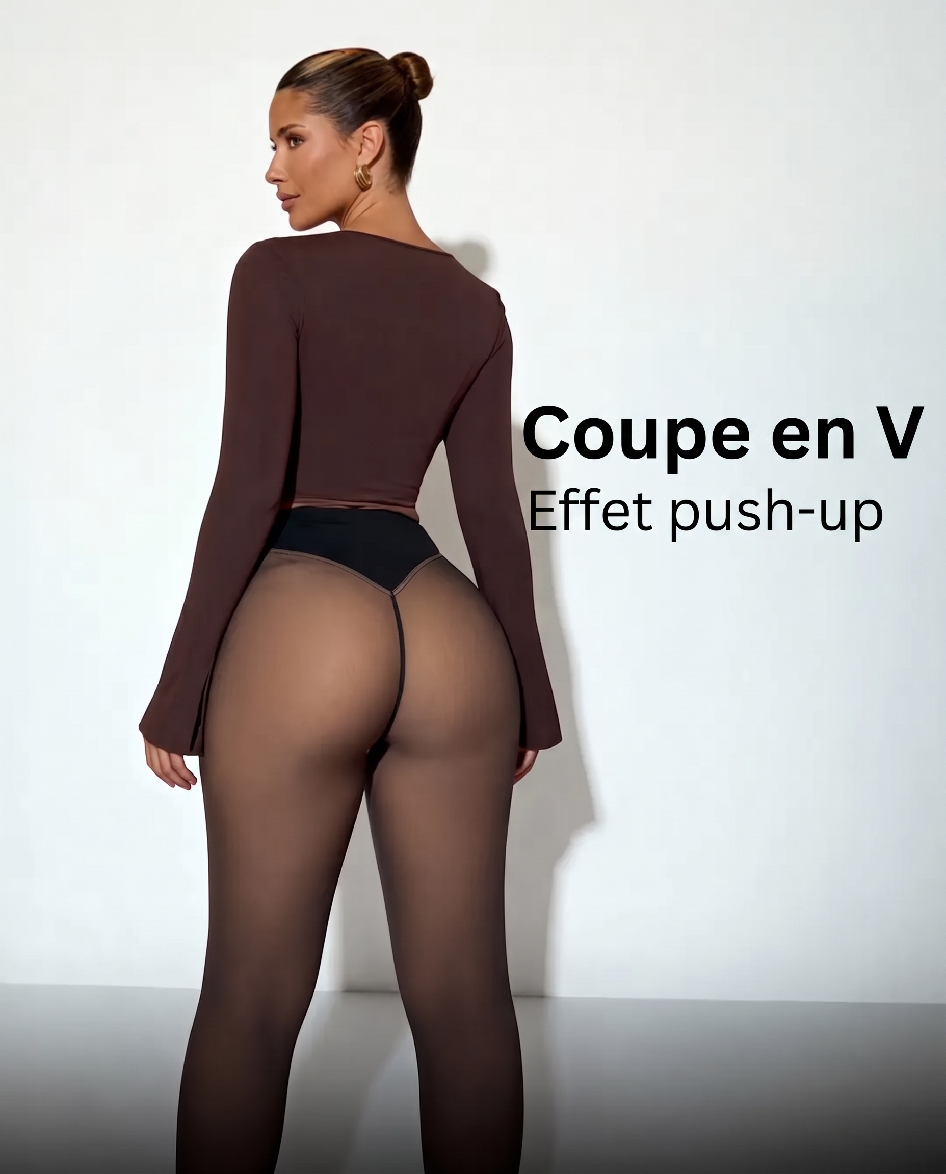 Legging thermique sculptant et lissant