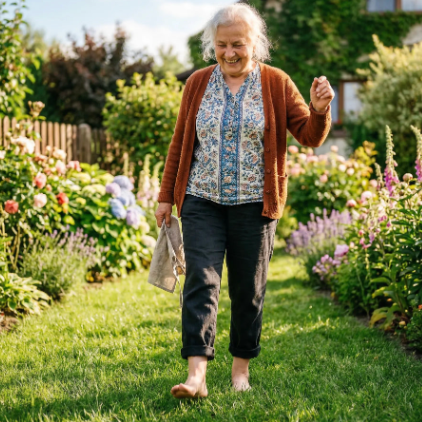 La sensibilité des pieds revient