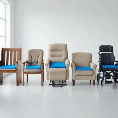 OrthoSeat sur différentes assises