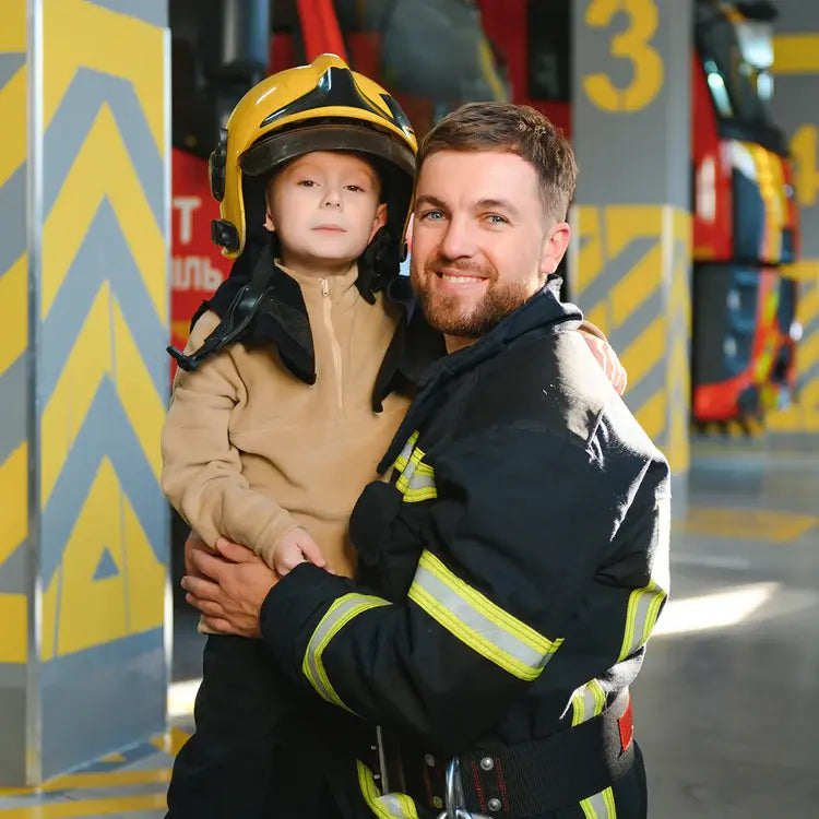 Édouard Martin — Capitaine chez les pompiers