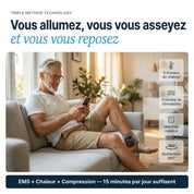 Masseur de pieds thérapeutique 3-en-1