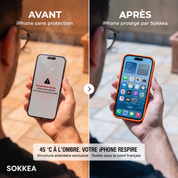 Coque respirante anti-surchauffe