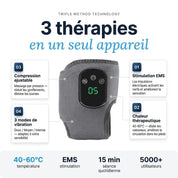 Masseur de pieds thérapeutique 3-en-1