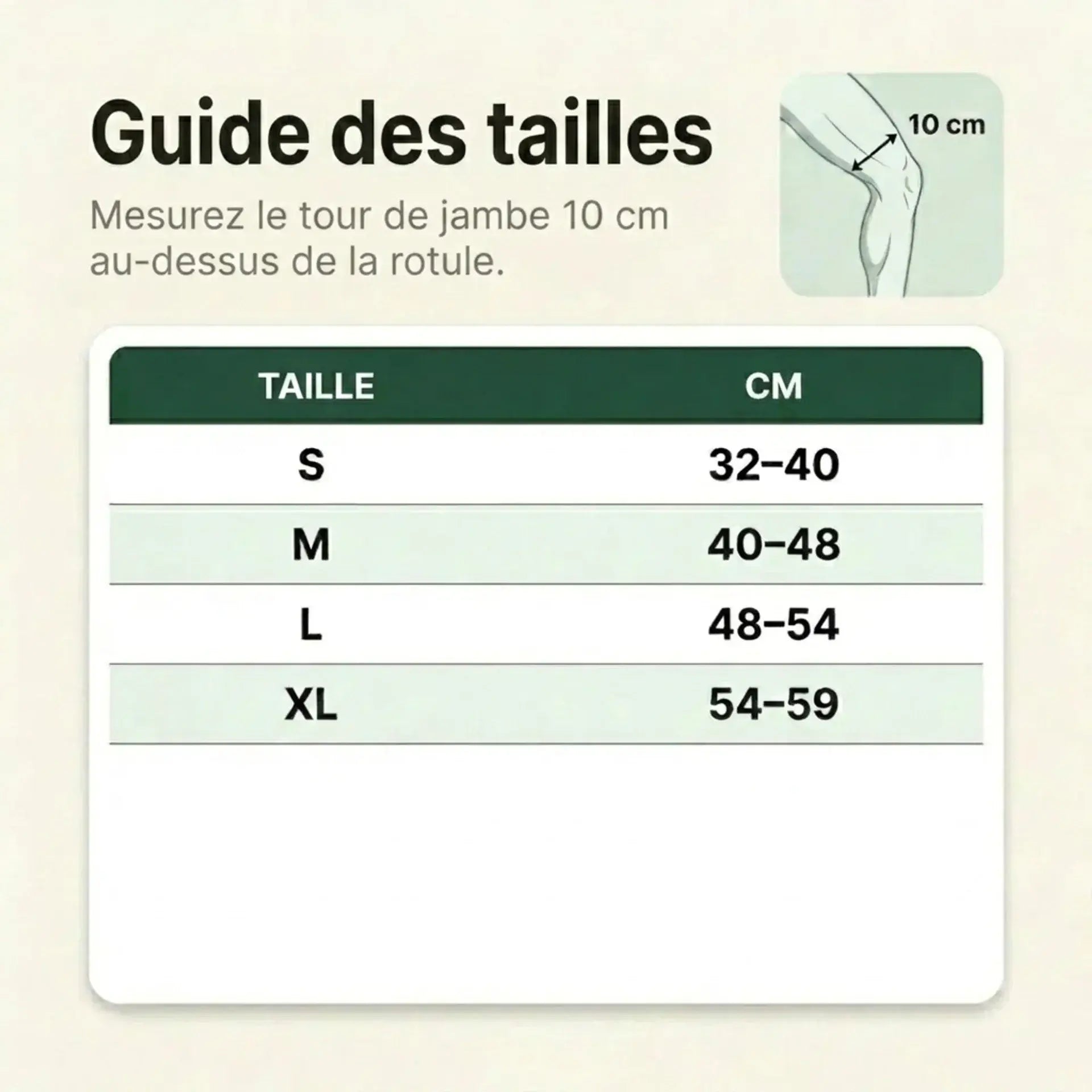 Genouillère SokkeaRelief - Soulagement naturel des douleurs aux genoux