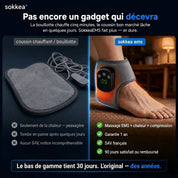 Masseur de pieds thérapeutique 3-en-1