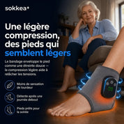 Masseur de pieds thérapeutique 3-en-1