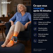 Masseur de pieds thérapeutique 3-en-1