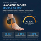 Masseur de pieds thérapeutique 3-en-1