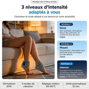 Masseur de pieds thérapeutique 3-en-1
