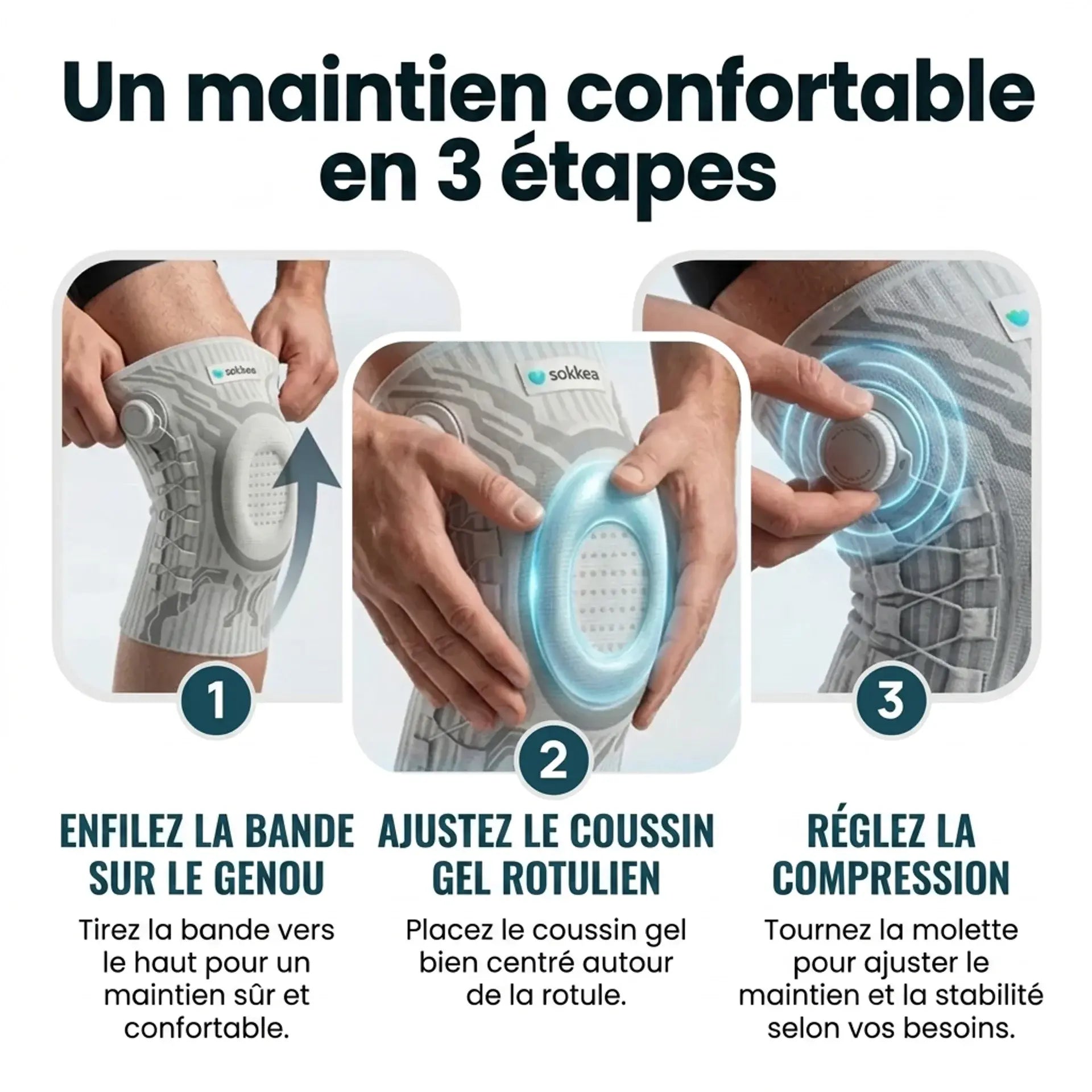 Genouillère orthopédique