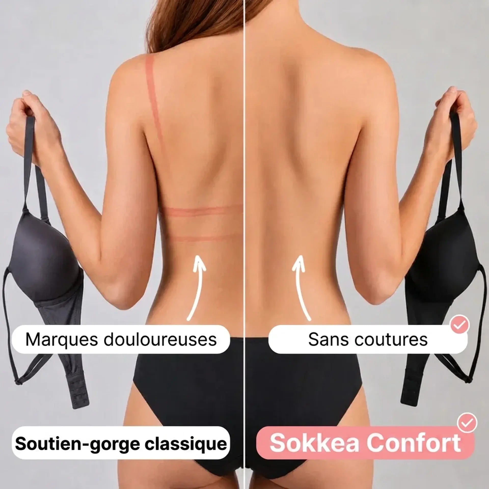 Soutien-gorge Confort sans coutures ni armatures