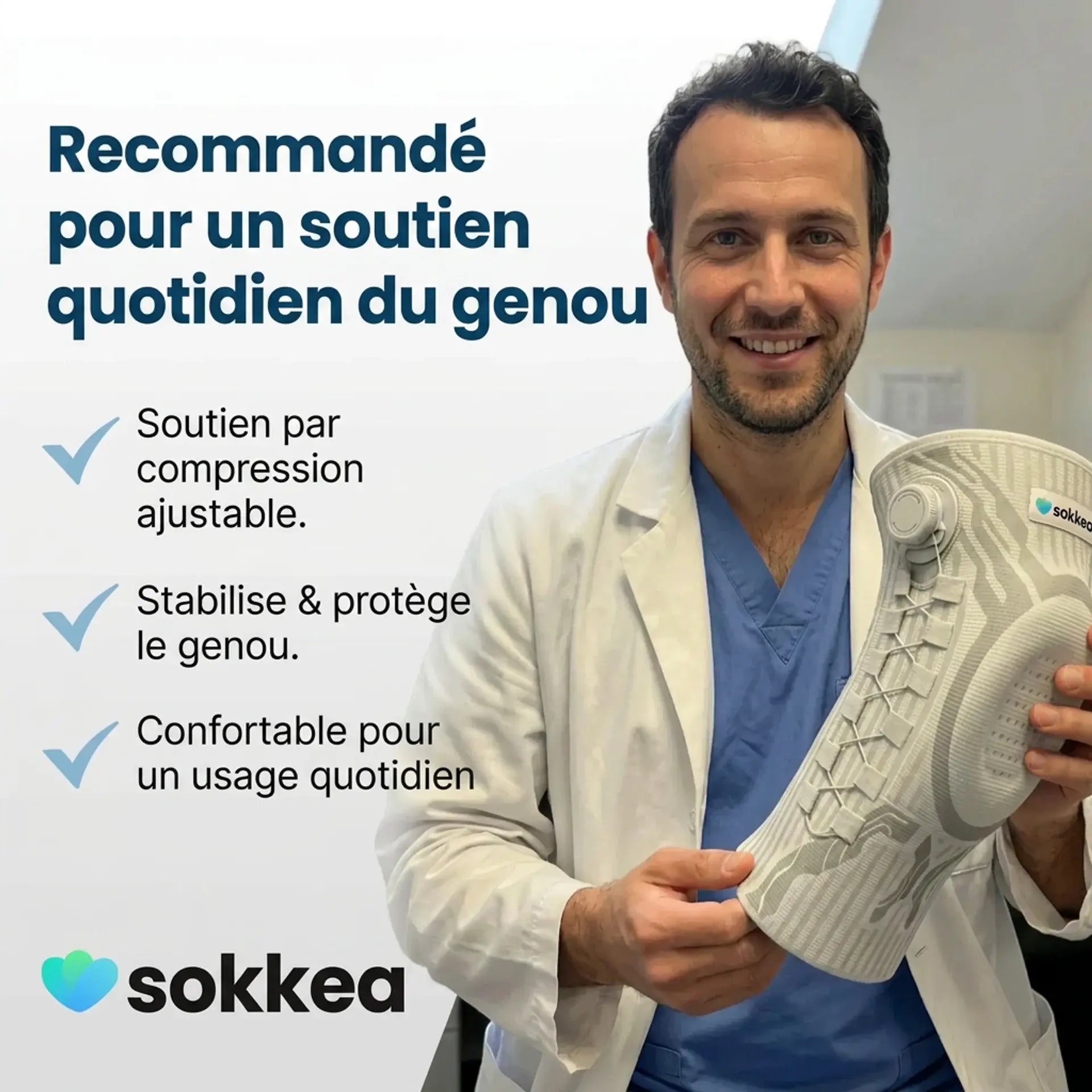 Genouillère orthopédique