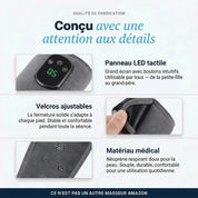 Masseur de pieds thérapeutique 3-en-1