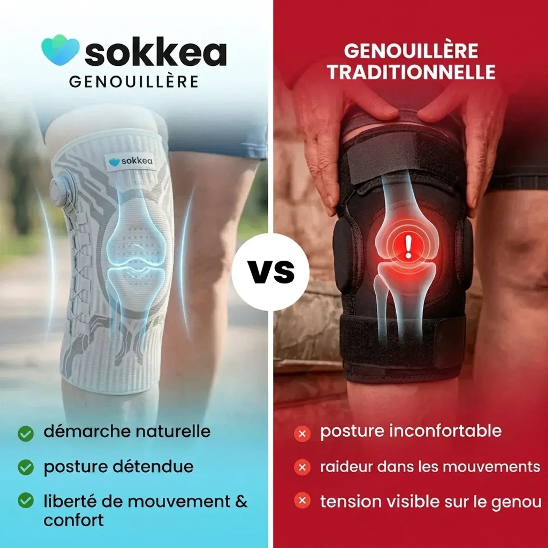 Genouillère orthopédique