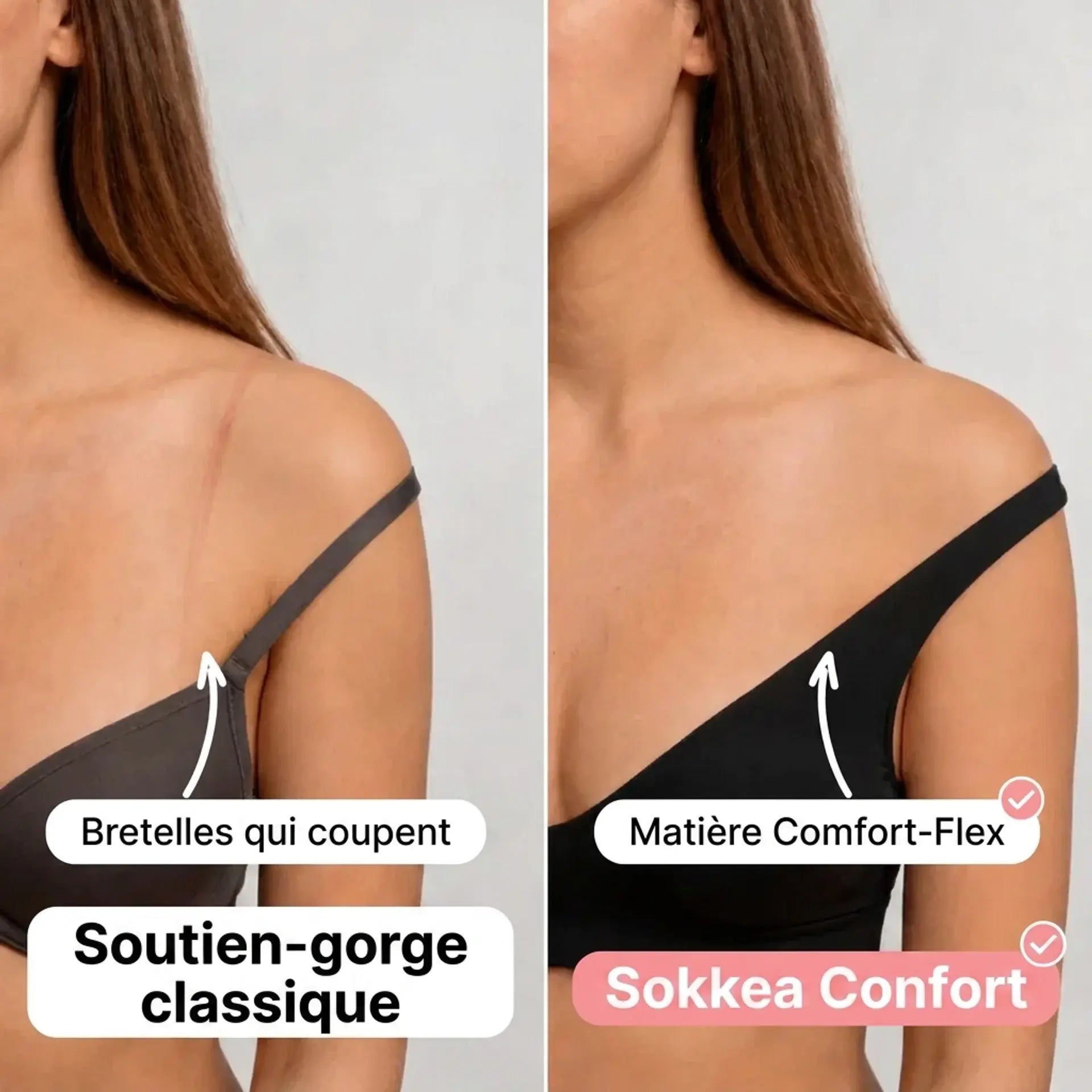 Soutien-gorge Confort sans coutures ni armatures