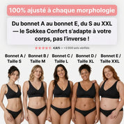 Soutien-gorge Confort sans coutures ni armatures