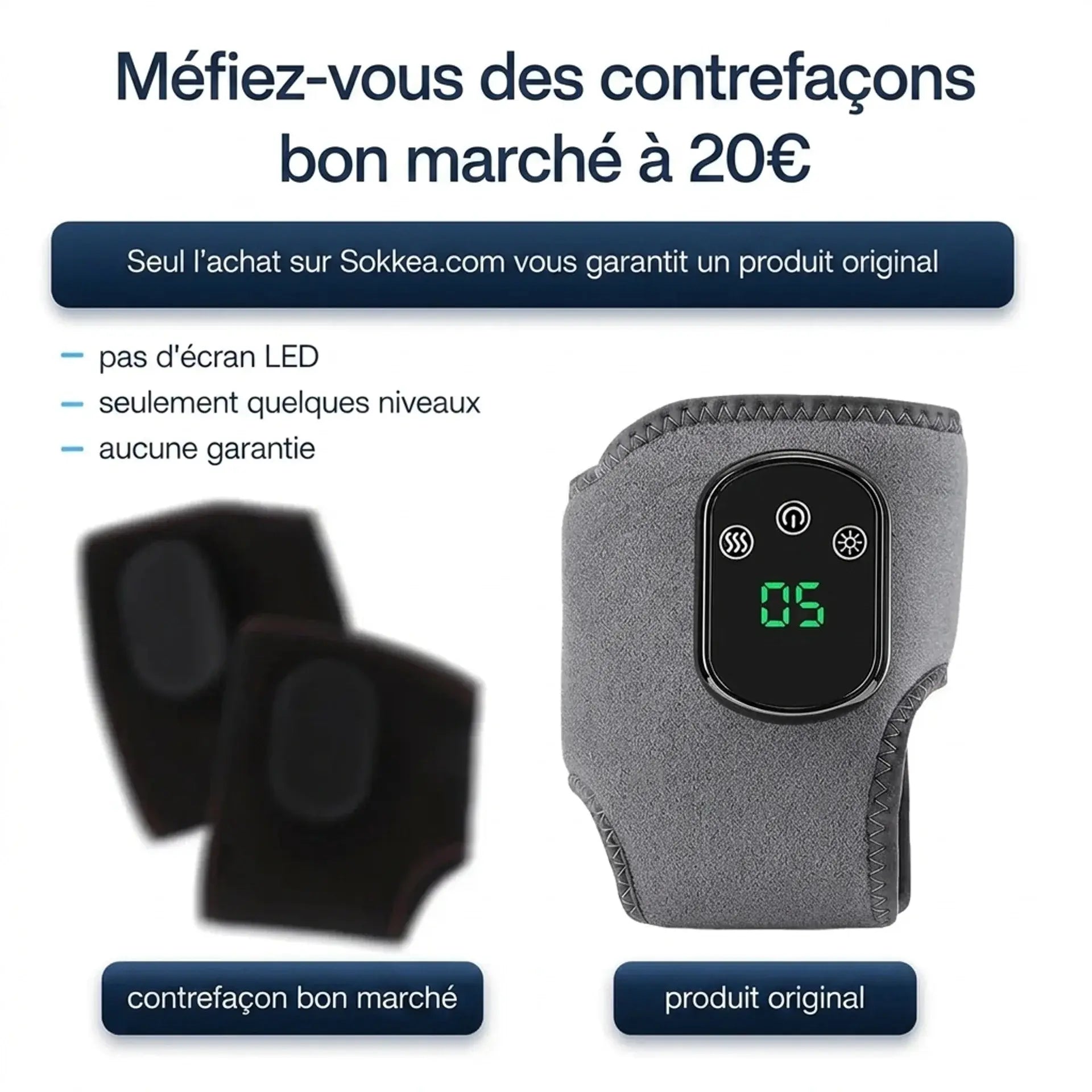 Masseur de pieds thérapeutique 3-en-1