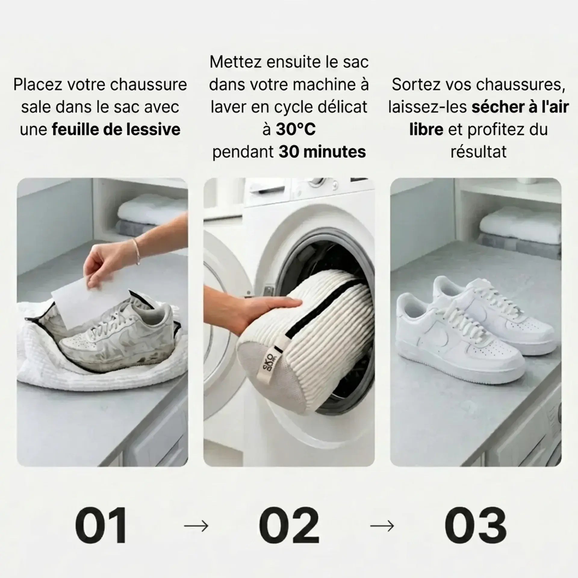 Redonnez vie à vos baskets préférées