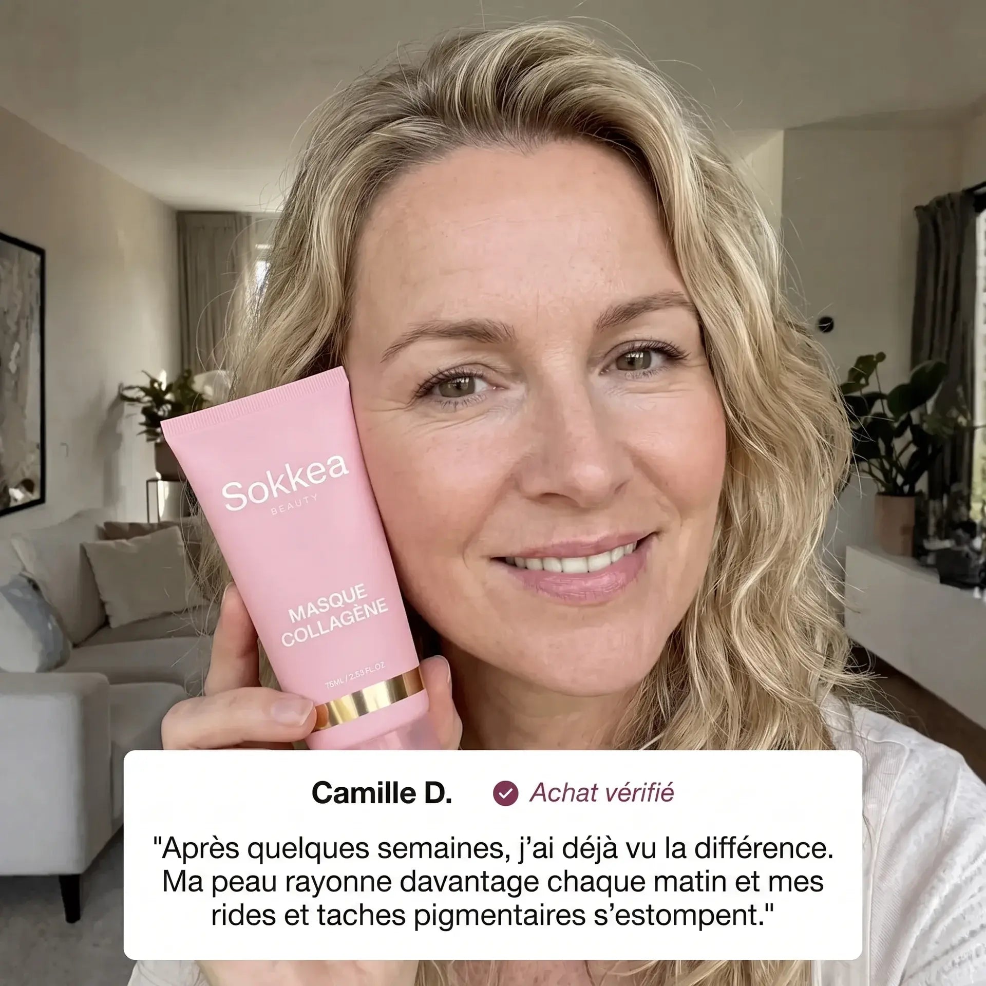 Masque Bio-Collagène Coréen + Pinceau