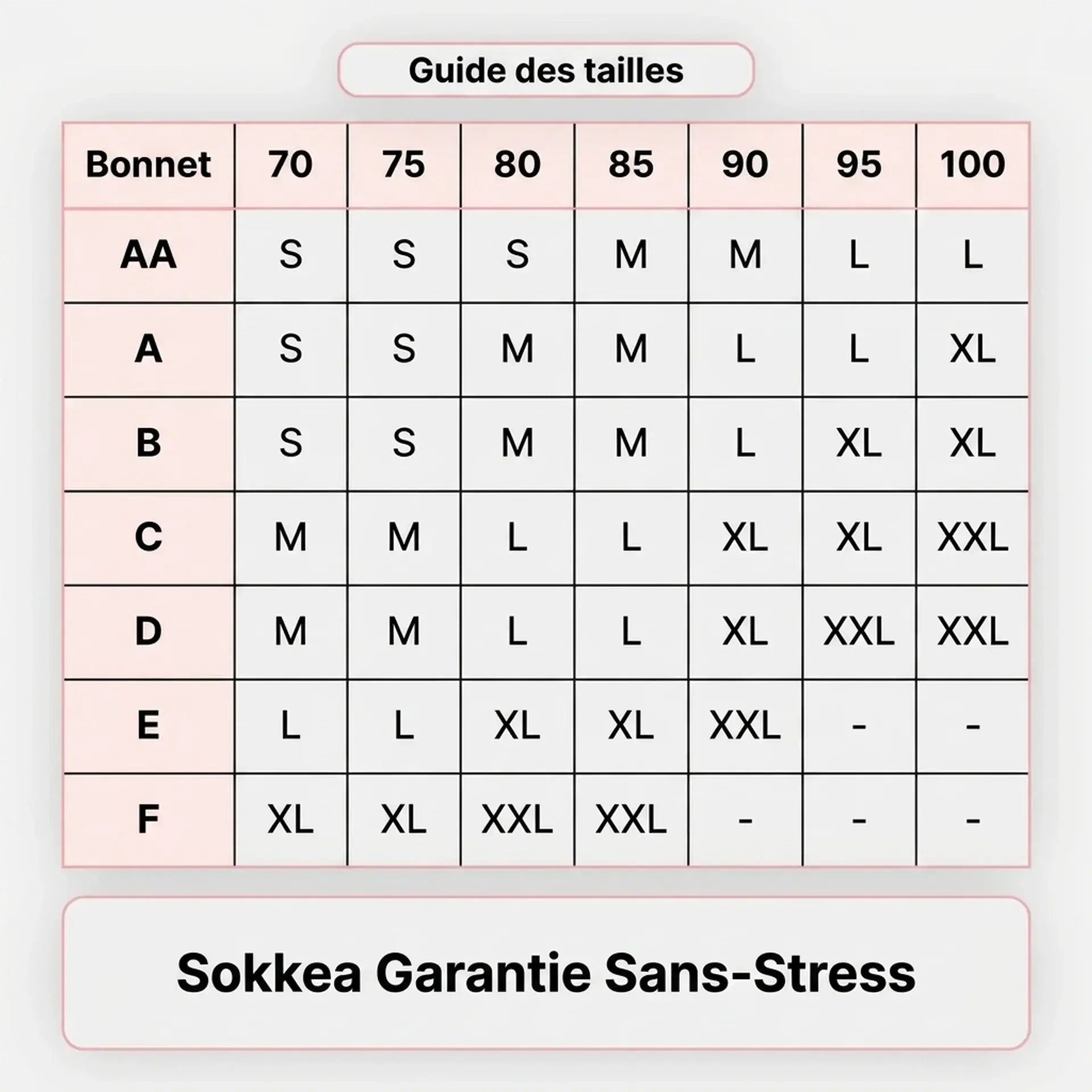 Soutien-gorge Confort sans coutures ni armatures