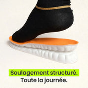Semelles orthopédiques pour soulager les douleurs au talon et la fasciite plantaire