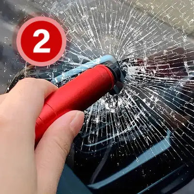 Appuyez fermement sur la vitre